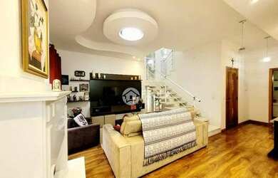 Imagem: A casa em condomínio possui 3 Dormitórios, 4 Banheiros, 4