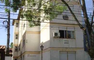 Imagem: O apartamento possui 1 Dormitório, 1 Banheiro, 1 Vaga na garagem