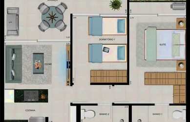 Imagem 7: Apartamento com 3 dormitórios à venda, 145 m² por R$ 2.600.000,00 - Praia Grande - Ubatuba