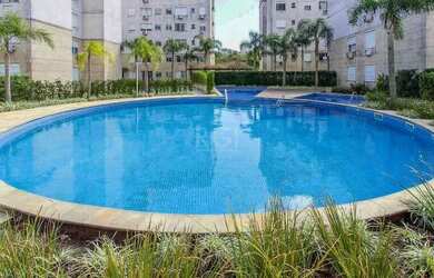 Imagem: O apartamento possui 3 Dormitórios, 2 Banheiros, 1 Vaga na