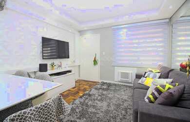 Imagem: O apartamento possui 2 Dormitórios, 2 Banheiros, 1 Vaga na