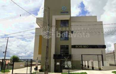 Imagem: O apartamento possui 1 Dormitório, 1 Banheiro, 1 Vaga na garagem