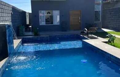 Imagem 1: Linda casa por temporada em arembepe com piscina e area lazer