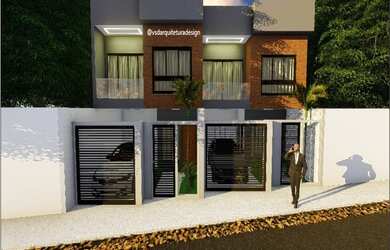 Imagem: A casa possui 2 Dormitórios, 3 Banheiros, 1 Vaga na garagem