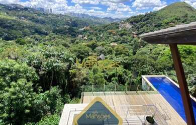 Imagem: A casa em condomínio possui 5 Dormitórios, 5 Banheiros, 5