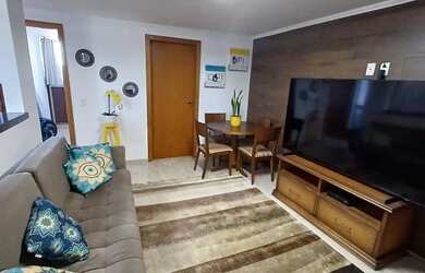 Imagem: O apartamento possui 3 Dormitórios, 1 Banheiro, 1 Vaga na garagem