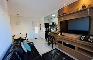 Imagem: O apartamento possui 2 Dormitórios, 1 Banheiro, 1 Vaga na garagem