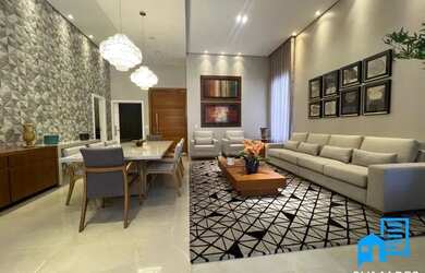 Imagem: A casa em condomínio possui 3 Dormitórios, 3 Banheiros, 4