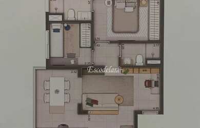 Imagem 12: Apartamento à venda, 52 m² por R$ 473.000,00 - Belenzinho - São Paulo/SP