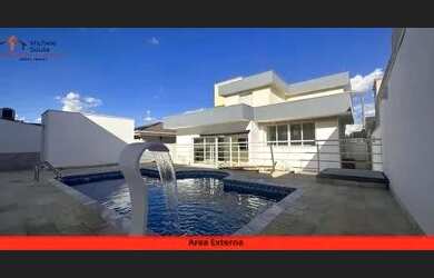 Imagem: A casa em condomínio possui 4 Dormitórios, 5 Banheiros, 4