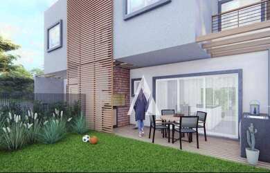 Imagem: A casa em condomínio possui 3 Dormitórios, 3 Banheiros, 1