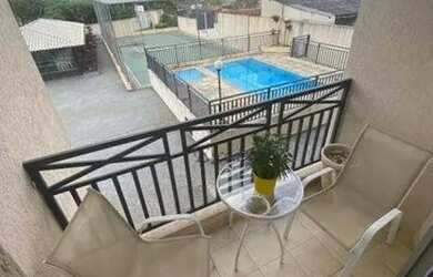 Imagem: O apartamento possui 2 Dormitórios, 2 Banheiros, 2 Vagas na