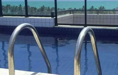 Imagem: O apartamento possui 2 Dormitórios, 2 Vagas na garagem e está