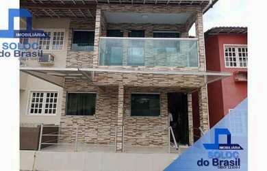 Imagem: A casa possui 3 Dormitórios, 1 Banheiro, 2 Vagas na garagem