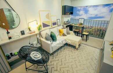 Imagem: O apartamento possui 2 Dormitórios, 2 Banheiros, 2 Vagas na