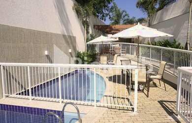 Imagem: O apartamento na cobertura possui 3 Dormitórios, 2 Banheiros