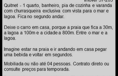 Imagem 6: Quitinete Praia, lagoa, canal de Ponta Negra, Centro de Marica