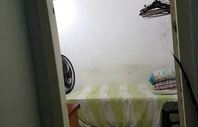 Imagem: O quarto para alugar e está localizado em Laranjeiras, Rio