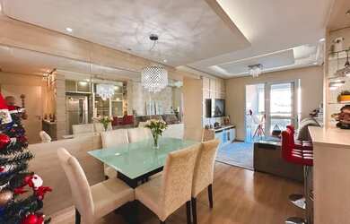 Imagem: O apartamento possui 3 Dormitórios, 2 Banheiros, 5 Vagas na