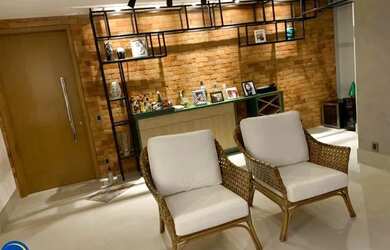 Imagem: O apartamento possui 3 Dormitórios, 5 Banheiros, 3 Vagas na