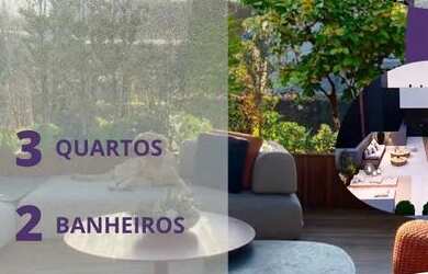 Imagem: O apartamento possui 3 Dormitórios, 2 Banheiros, 2 Vagas na