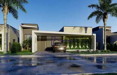 Imagem: A casa em condomínio possui 3 Dormitórios, 4 Banheiros, 3