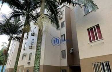 Imagem: O apartamento possui 2 Dormitórios, 1 Banheiro, 1 Vaga na garagem