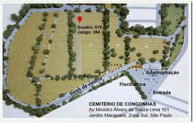 Imagem: O terreno possui 12m² de Área e está localizado em Jardim