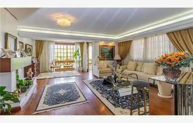 Imagem: O apartamento na cobertura possui 4 Dormitórios, 4 Banheiros