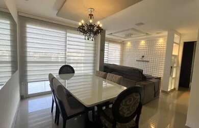 Imagem: O apartamento na cobertura possui 3 Dormitórios, 4 Banheiros