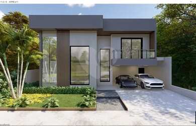 Imagem: A casa em condomínio possui 3 Dormitórios, 5 Banheiros, 2