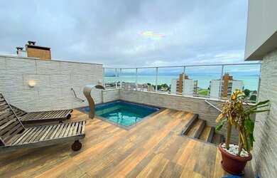 Imagem: O apartamento na cobertura possui 3 Dormitórios, 3 Banheiros