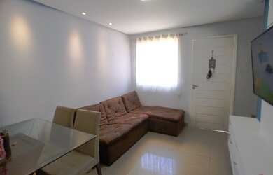 Imagem: A casa em condomínio possui 2 Dormitórios, 1 Banheiro, 1 Vaga