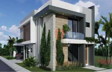 Imagem: A casa em condomínio possui 3 Dormitórios, 2 Banheiros, 2