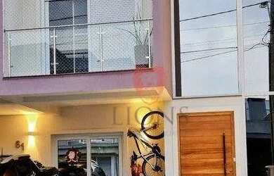 Imagem: A casa em condomínio possui 3 Dormitórios, 3 Banheiros, 2