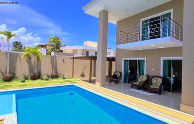 Imagem: A casa em condomínio possui 3 Dormitórios, 5 Banheiros, 5