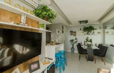 Imagem: O apartamento possui 3 Dormitórios, 2 Banheiros, 1 Vaga na