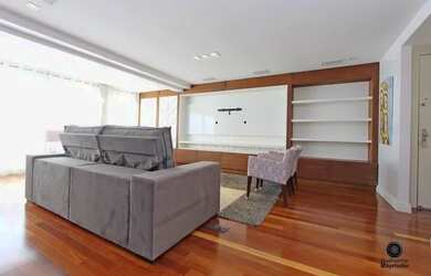 Imagem: O apartamento na cobertura possui 4 Dormitórios, 5 Banheiros