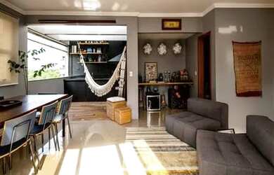 Imagem: O apartamento na cobertura possui 2 Dormitórios, 2 Banheiros