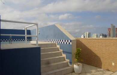 Imagem: O apartamento na cobertura possui 4 Dormitórios, 5 Banheiros