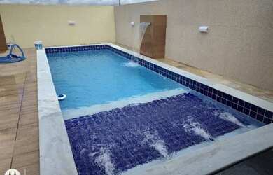 Imagem: A casa possui 5 Dormitórios, 2 Banheiros, 2 Vagas na garagem