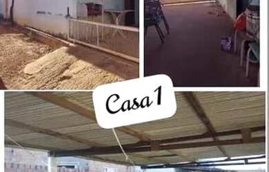 Imagem: A casa possui 3 Dormitórios, 2 Banheiros, 3 Vagas na garagem