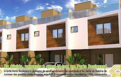 Imagem: A casa em condomínio possui 3 Dormitórios, 3 Banheiros, Churrasqueira