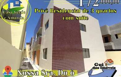 Imagem: O apartamento possui 3 Dormitórios, 2 Banheiros, 1 Vaga na