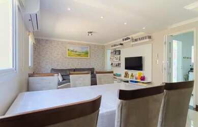 Imagem: A casa em condomínio possui 3 Dormitórios, 3 Banheiros, 3