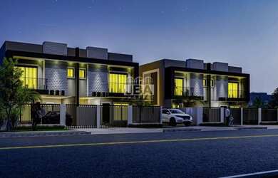 Imagem: A casa possui 3 Dormitórios, 3 Banheiros, 2 Vagas na garagem