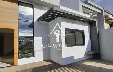 Imagem: A casa possui 2 Dormitórios, 2 Banheiros, 2 Vagas na garagem