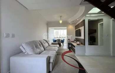 Imagem: O apartamento na cobertura possui 4 Dormitórios, 4 Banheiros