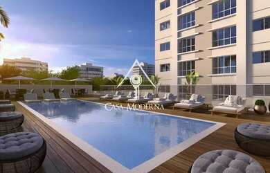 Imagem: O apartamento possui 1 Dormitório, 1 Banheiro, 1 Vaga na garagem