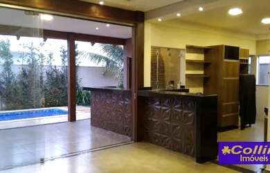 Imagem: A casa em condomínio possui 3 Dormitórios, 5 Banheiros, 4